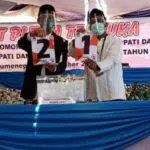 KPU Sumenep Gelar Pengundian Nonor Urut, Fauzi-Eva 1 dan Gus Acing-Mas Kiai 2
