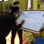 Bersama Pimpinan KPK, Mahasiswa Baru Unija Gelar Deklarasi Anti Korupsi