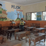 Jelang Pembelajaran Tatap Muka, Lembaga Pendidikan Disemprot Disinfektan