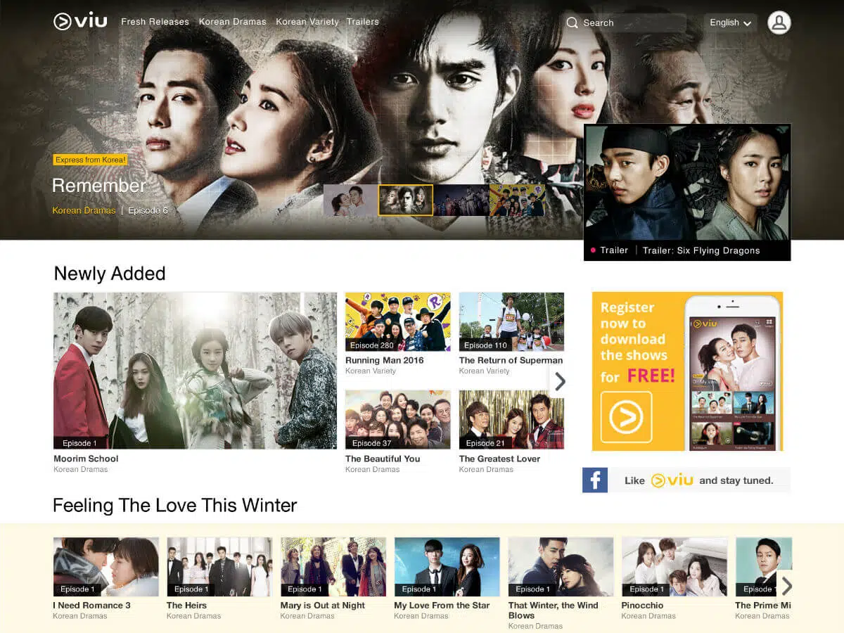 viu nonton drama korea