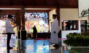Bupati Kukuhkan DMI dan Imam Besar Masjid Asy-Syuhada Pamekasan