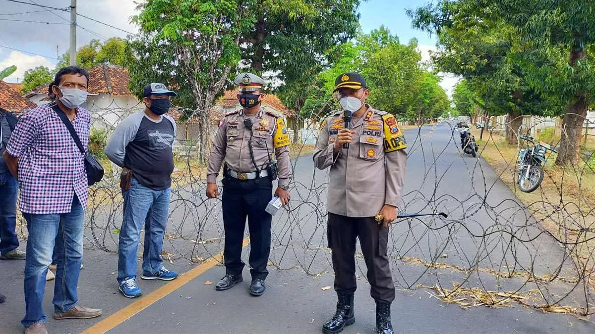 276 Personel Polri dan TNI Amankan Unjuk Rasa Tolak UU Cipta Kerja di Sumenep