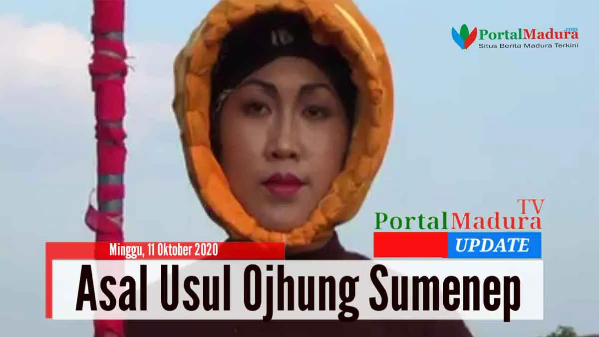 dok. Seorang perempuan yang ikut dalam tarung Budaya Ojhung Sumenep (Istimewa)