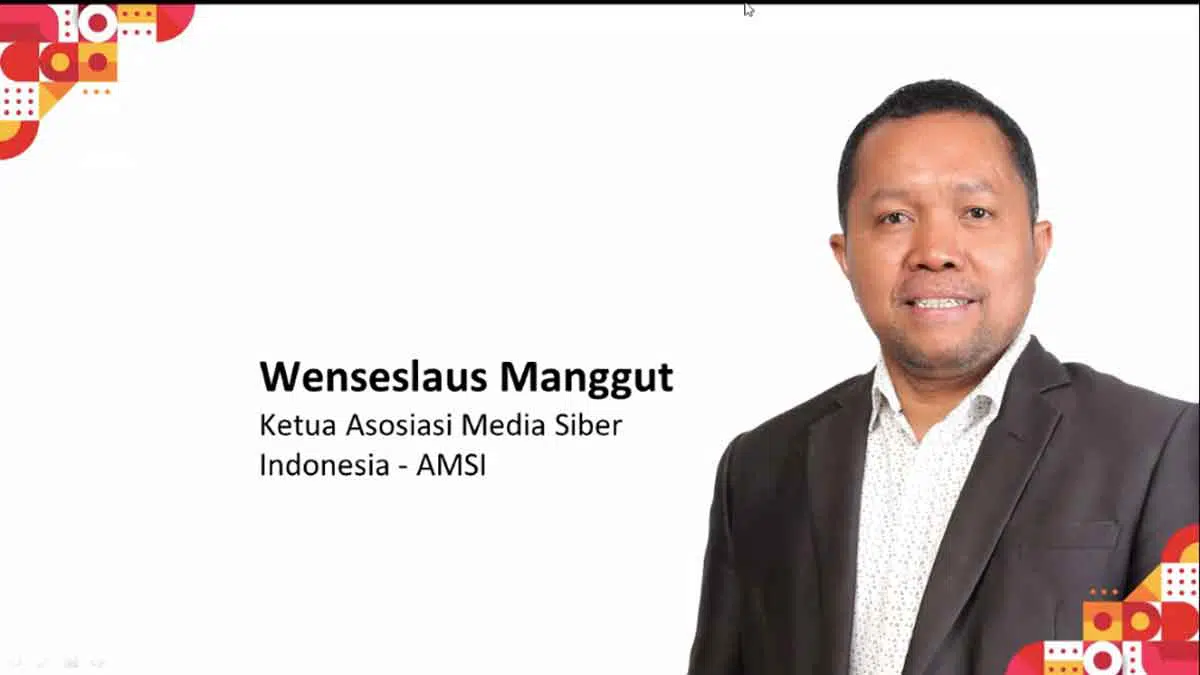 Ketua AMSI Wenseslaus Manggut