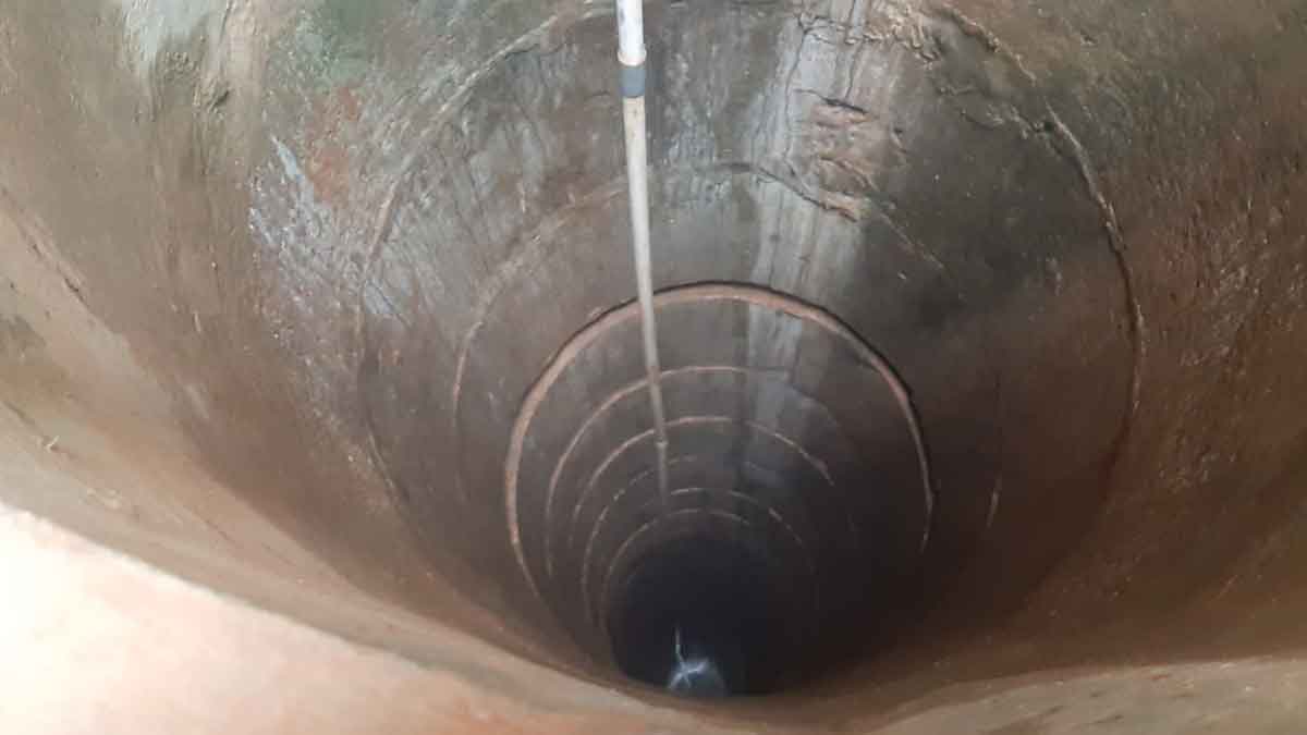 Sumur kedalaman 10 meter memakan dua korban nyawa (Polres Sumenep)