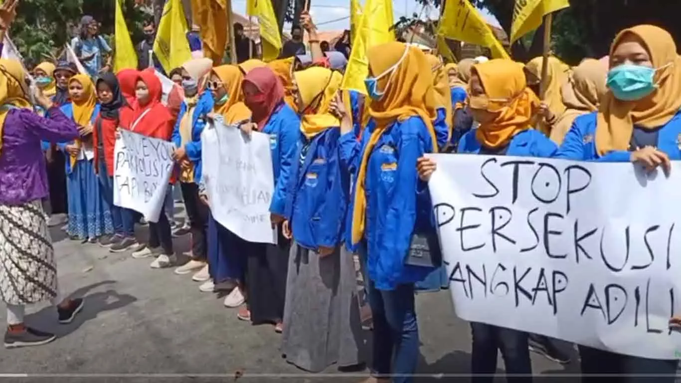 Dugaan Persekusi, Kapolres Didemo Perempuan Sumenep