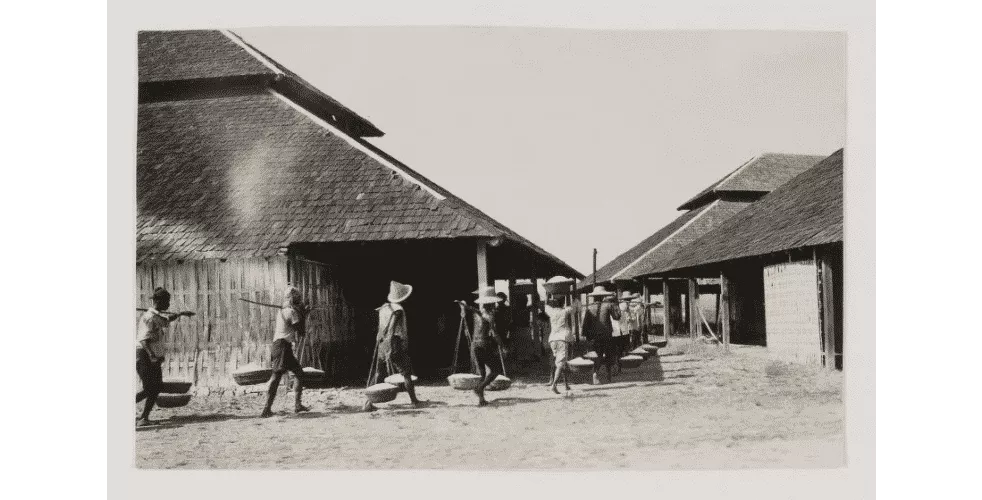 Foto- Aktivitas Produksi Garam Tahun 1930-An Di Sumenep - Portalmadura.com FOTO- Aktivitas Produksi Garam Tahun 1930-an di Sumenep