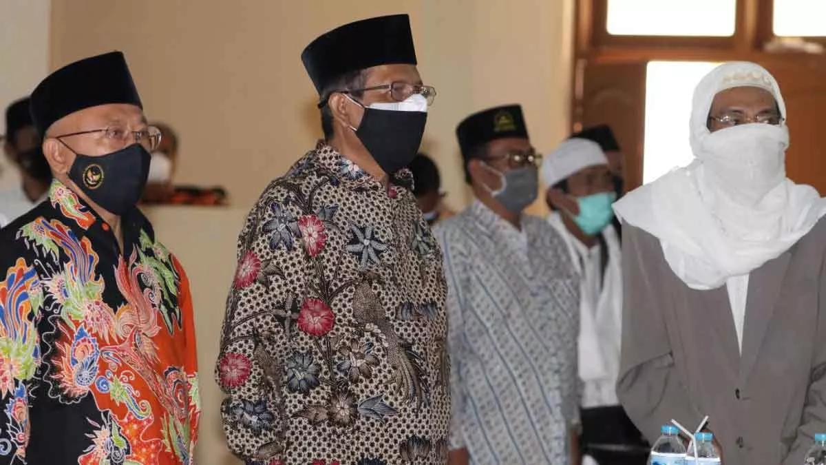 Mahfud MD ke Sumenep Ajak Kiai Kampanyekan Protokol Kesehatan