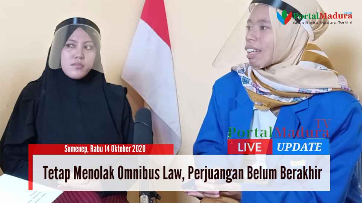 Kiri, Nurwaidah (Bidang Kaderisasi Kopri Cabang PMII Sumenep) dan Saidah Salamah (Ketua Kopri Cabang PMII Sumenep) @portalmadura.com