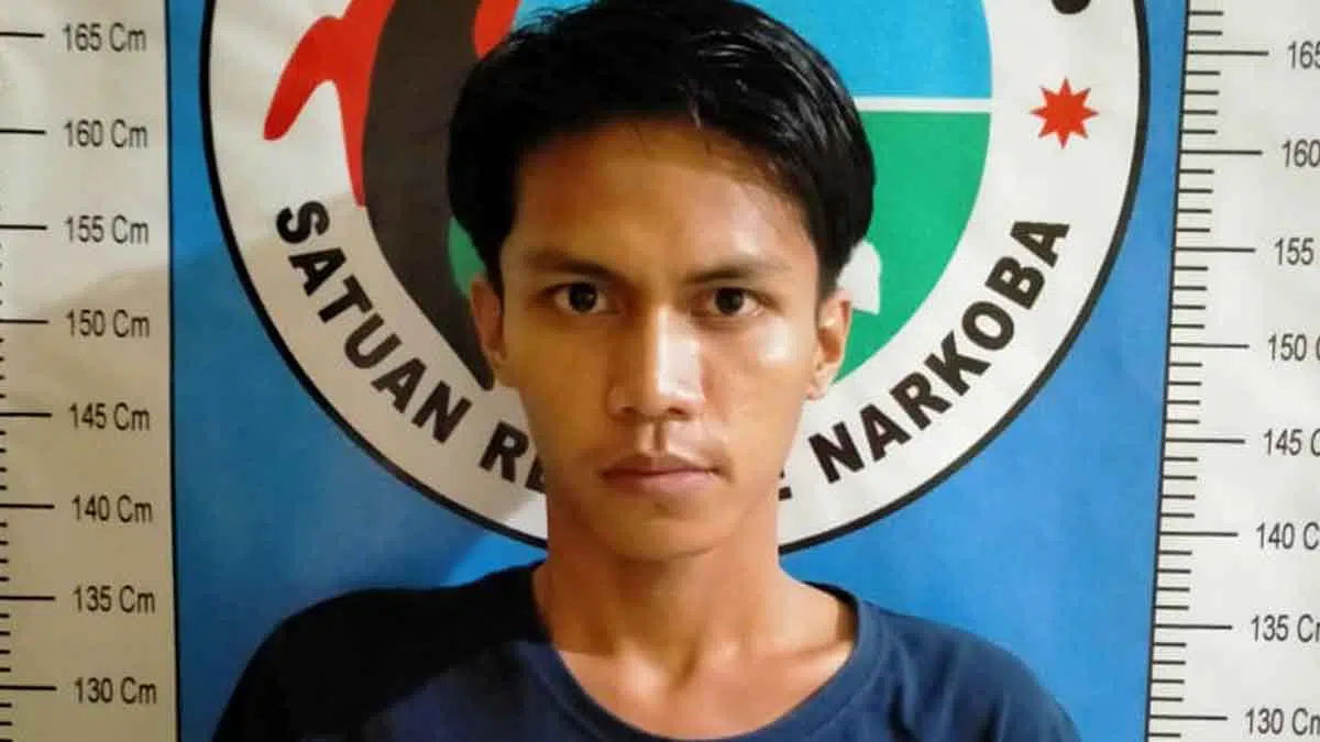 Tersangka, Imron Rosidi (24), warga Jrengik, Sampang (Humas POlres Sumenep)