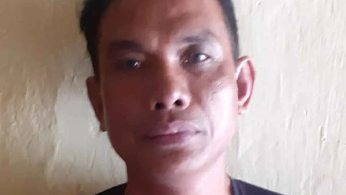Tersangka narkoba, Purdiyanto (42), warga Dusun Raas, RT 001/ RW 001, Desa Masalima, Kecamatan/ Pulau Masalembu, Kabupaten Sumenep (Humas Polres Sumenep)