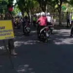 Sejumlah Pengendara Terjaring Razia Masker di Pamekasan