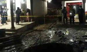 Semburan Lumpur Berbau Belerang Muncul di Sumur Bor milik warga Sumenep (@portalmadura.com)