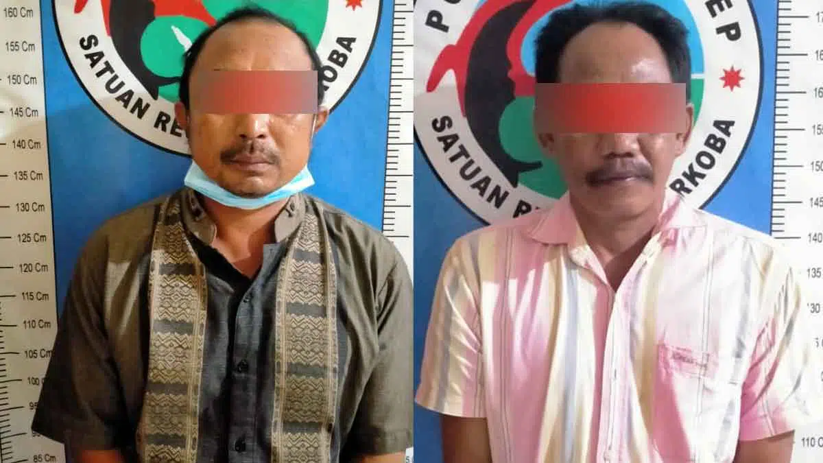 Warga Desa Kombang dan Essang Diringkus Polisi Sumenep