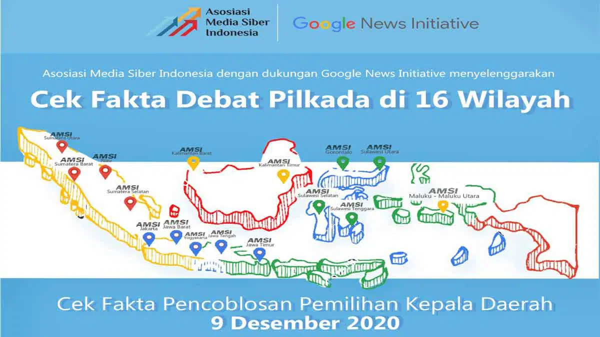 AMSI Gelar Cek Fakta Pilkada 2020 di 16 Wilayah