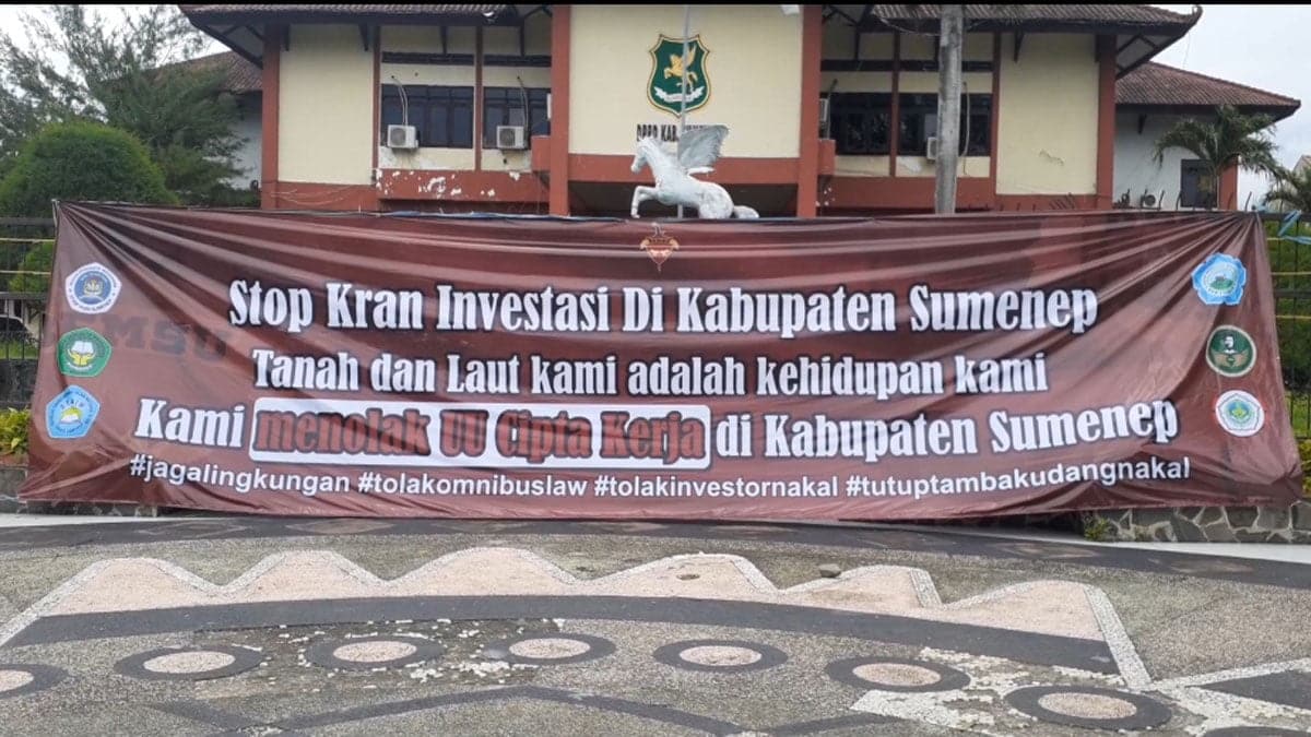 Aliansi BEM Sumenep Kecam Rusaknya Lingkungan Akibat Tambak Udang