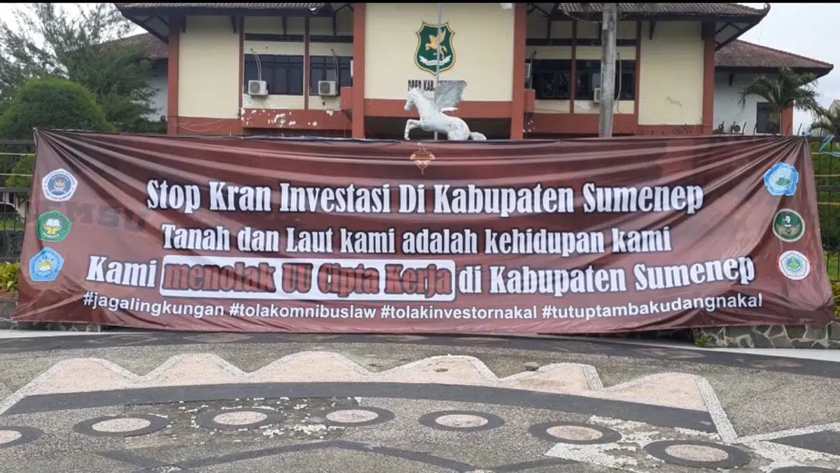 Aliansi BEM Sumenep Kecam Rusaknya Lingkungan Akibat Tambak Udang