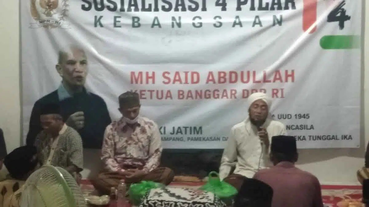 Politisi PDIP Asal Sumenep Sosialisasi Empat Pilar di Pamekasan