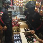 Dua Toko Jual Miras Berbagai Merk Digerebek Polres Sumenep