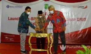 E-BPHTB dan Penggunaan QRIS di Sumenep Resmi Dilaunching Bank Jatim