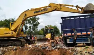 Rokol Ilegal Senilai Rp 2 Miliar Dimusnahkan, Dicampur Sampah dan Ditimbun Tanah