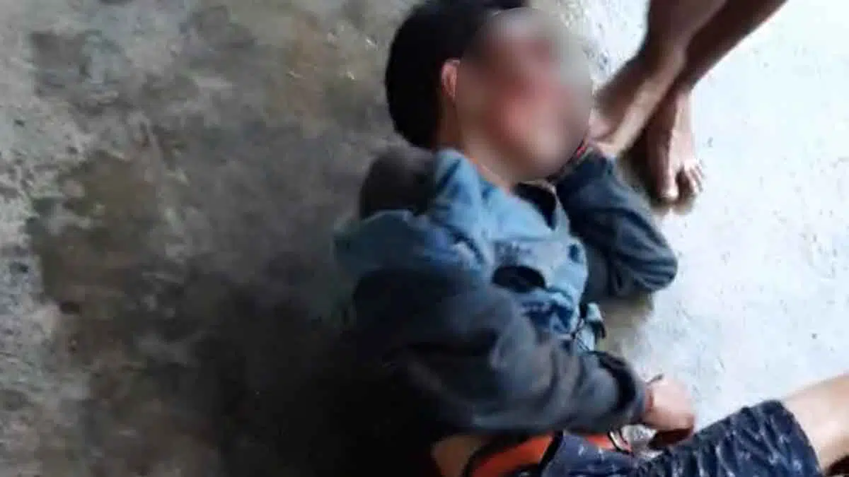 Maling Beraksi Saat Hujan Deras, Kini Babak Belur Dihajar Warga Bangkalan