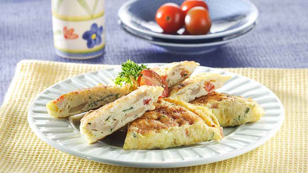Resep Omelet Jamur Pedas dan Gurih