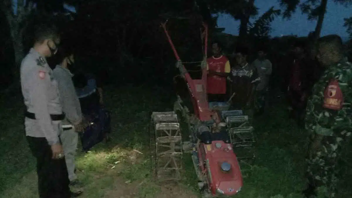 Orang Gila Bacok Petani Sumenep