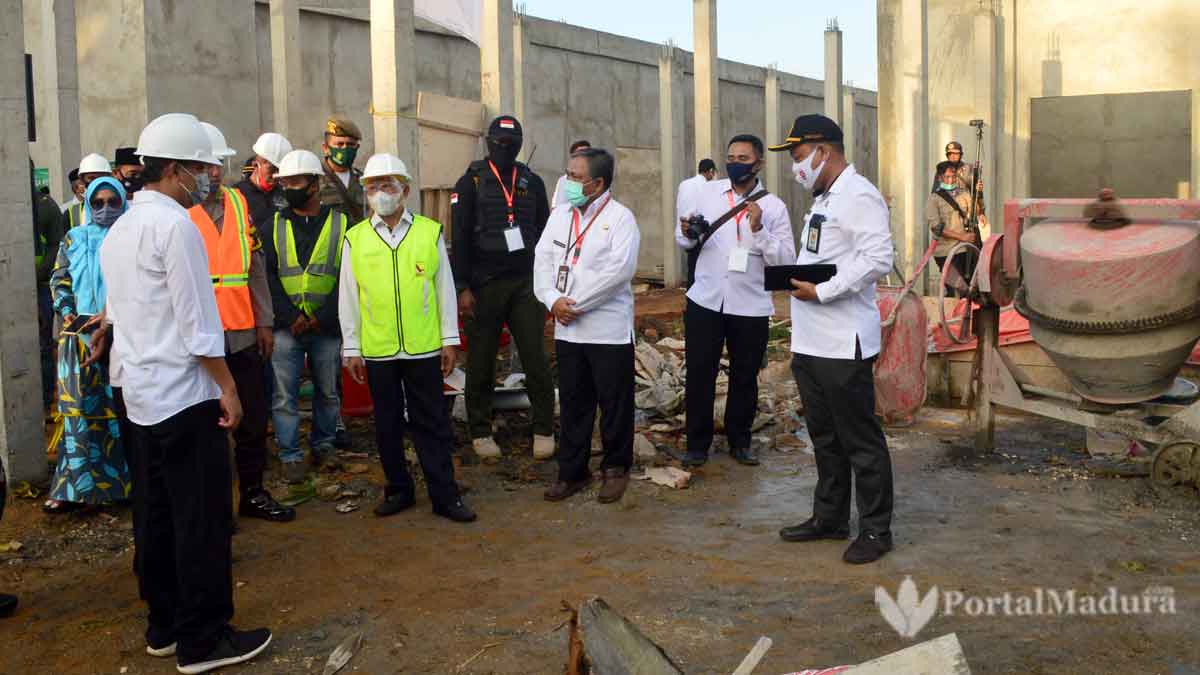 Masa Pengerjaan Dua Rekanan Pembangunan RSUD Kangean Diperpanjang