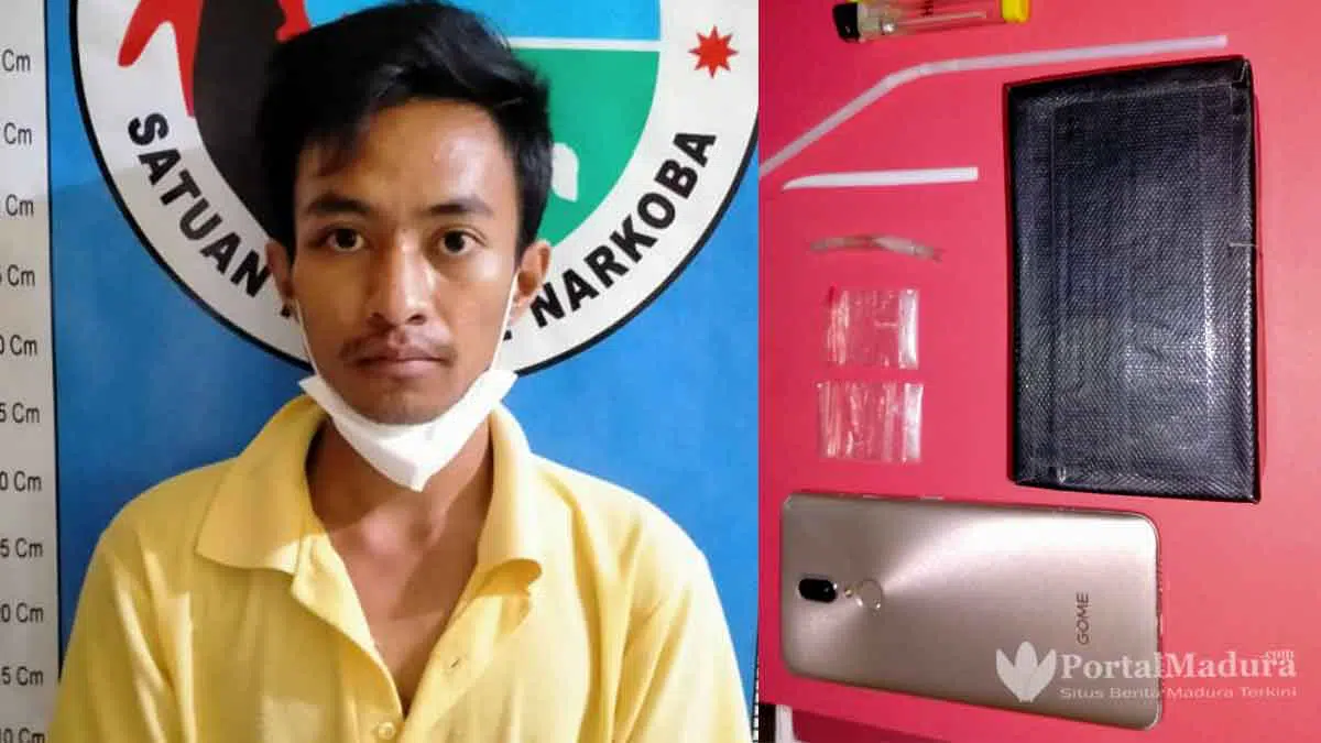 Warga Guluk-Guluk Ditangkap Satresnarkoba Polres Sumenep