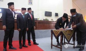 Rapat Paripurna, Nota Penjelasan Bupati Sampang Terhadap Raperda APBD 2021
