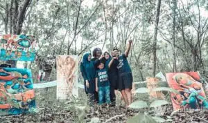 Seniman Sampang Pameran Seni Rupa Gunakan Prokes