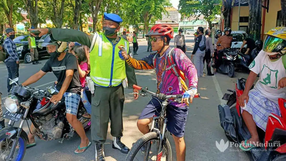 125 Warga Sumenep Terjaring Operasi Yustisi