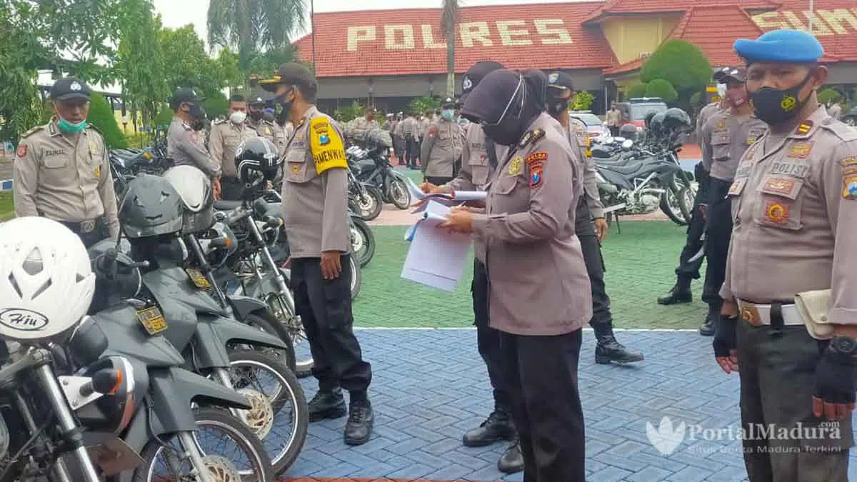 337 Polisi Amankan Rekapitulasi Tingkat Kabupaten Sumenep