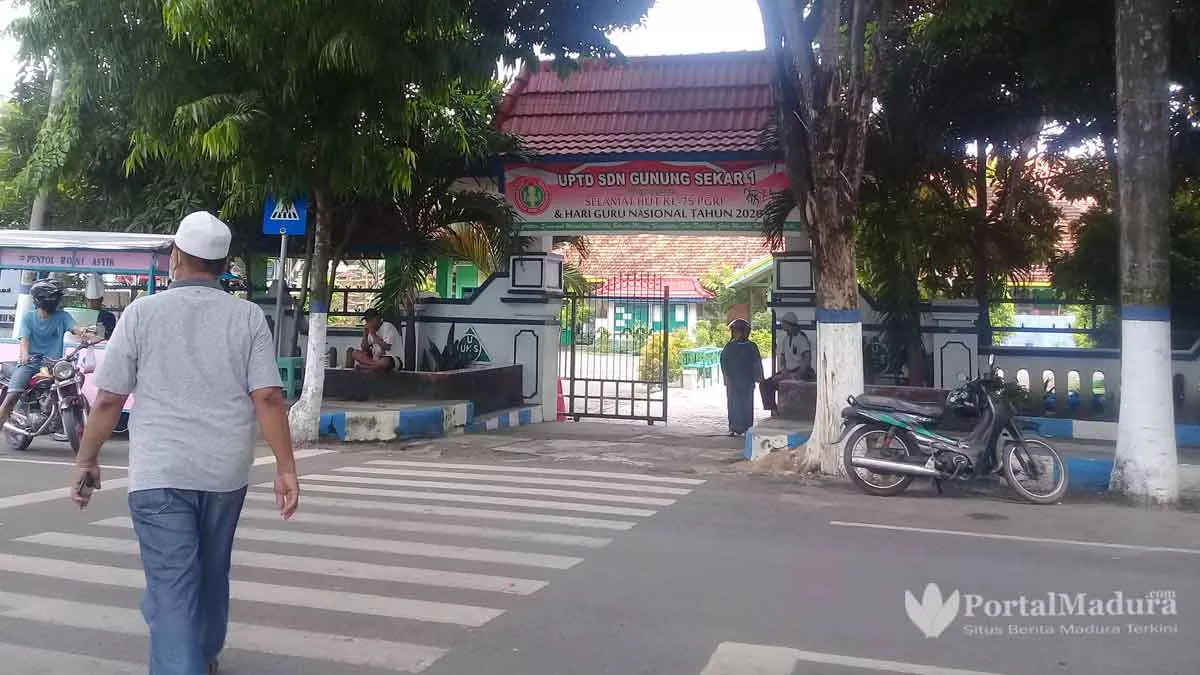 Bukan Klaster Sekolah, Satu Siswa SDN 1 Gunung Sekar Sampang Terpapar Covid-19