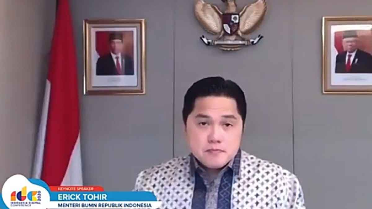 Erick Thohir: BUMN Perlu Berinovasi & Pelajari Model Bisnis Digital