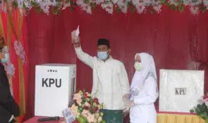 Fauzi Menang di TPS Tempatnya Mencoblos