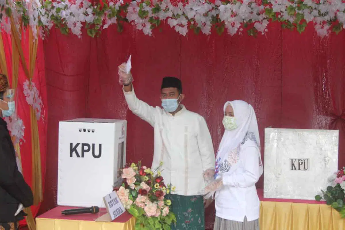 Fauzi Menang di TPS Tempatnya Mencoblos