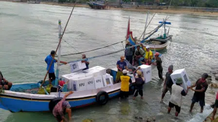 Logistik 19 Kecamatan Pilkada Sumenep Sudah Sampai ke KPU