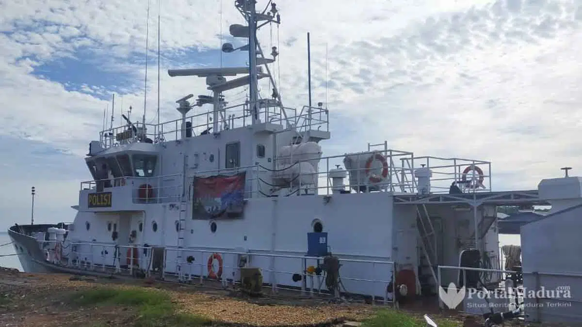 KP Ibis-6001 Ditempatkan di Pelabuhan Kalianget Sumenep
