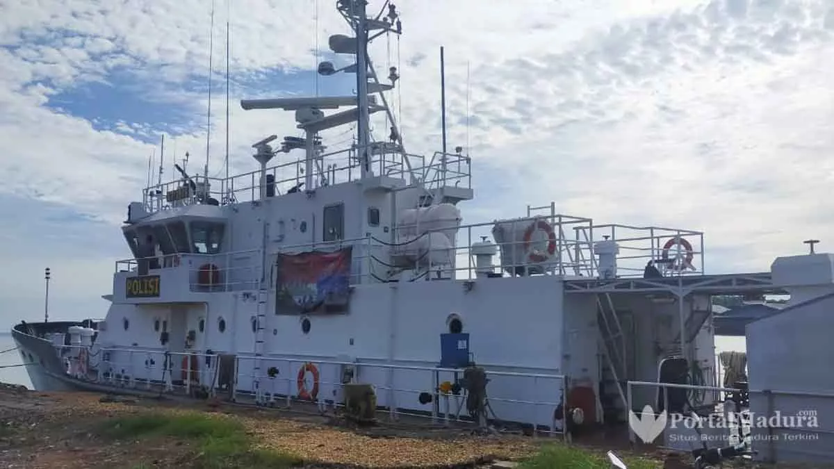 KP Ibis-6001 Ditempatkan di Pelabuhan Kalianget Sumenep
