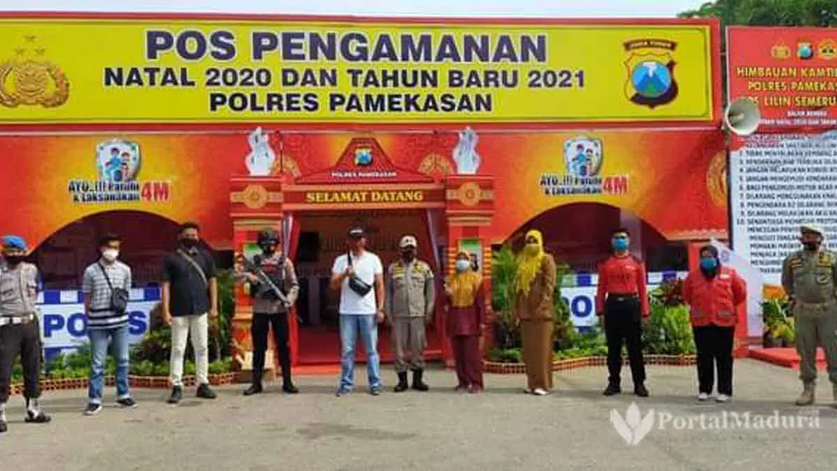 Jelang Natal, Kapolres Pamekasan Pantau Sejumlah Gereja