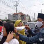 Ansor Tlanakan Bagikan Masker, Seribu Habis Dalam Waktu 10 Menit