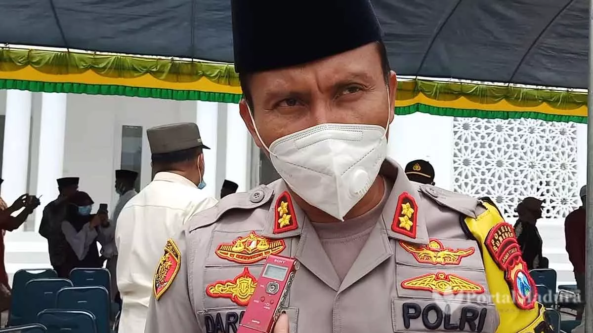 Pilkada Sumenep Aman dan Kondusif, Kapolres Lakukan Patroli Udara & Darat