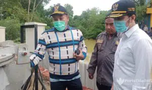 Pasca Banjir, Wagub Jatim Pantau Mesin Pompa Air di Sampang