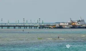 Klaim Pengerjaan Perbaikan Akses Pelabuhan Raas Sumenep Hampir Tuntas
