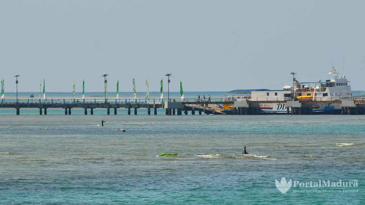 Klaim Pengerjaan Perbaikan Akses Pelabuhan Raas Sumenep Hampir Tuntas