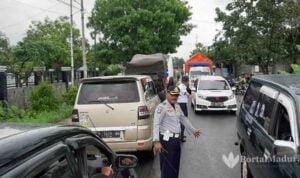 Banjir Blega, Arus Lalu Lintas Dialihkan ke Pantura Bangkalan