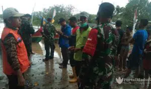 Remaja Bangkalan Terseret Arus Sungai Arosbaya Belum Ditemukan