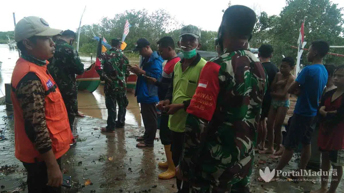 Remaja Bangkalan Terseret Arus Sungai Arosbaya Belum Ditemukan